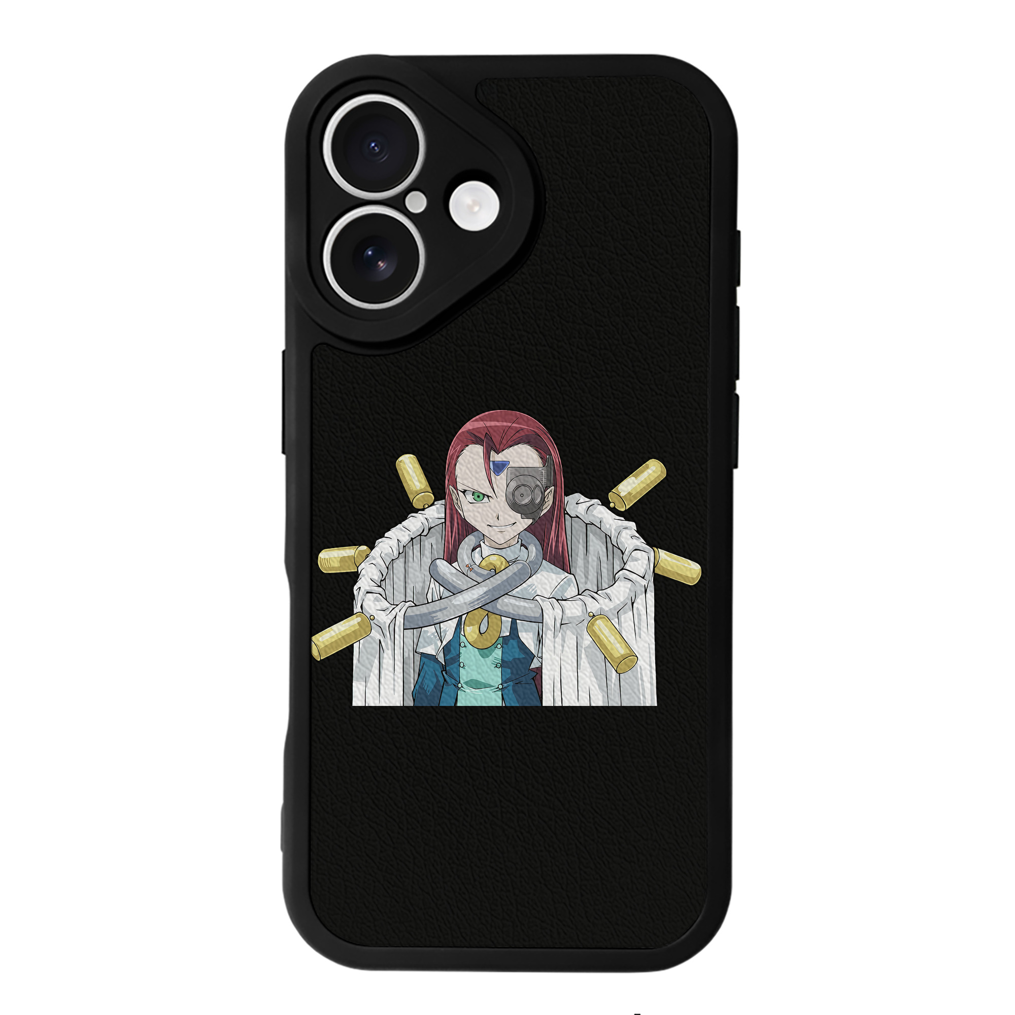 （画像用） 遊☆戯☆王 Yu-Gi-Oh! 【iPhone 16シリーズ対応】シリコンスマホケース（レザー調） 材質：シリコン